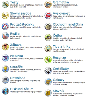 Main menu