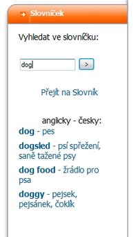 Slovníček