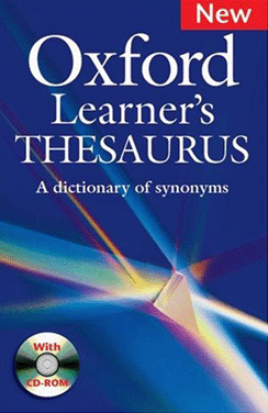 Obálka Oxford Learner's Thesaurus