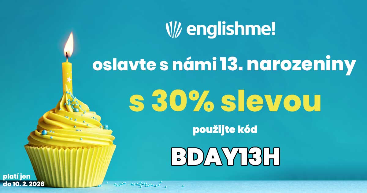Online angličtina od autorů Help for English s 30% slevou!