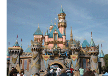 Cinderella's Castle at Disneyland