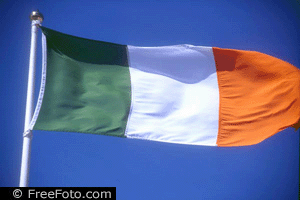Irish Flag (copyright FreeFoto.com)