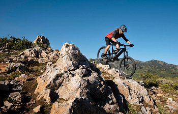 mountain biking
