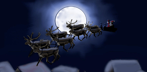 Santa's sleigh