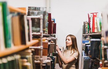 second-hand bookshop
