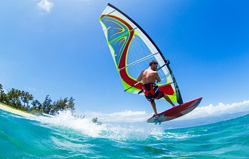 wind surfing