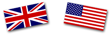 British and American Flag
