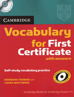 Obálka Cambridge Vocabularyfor FCE